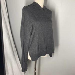 Project Social T X Nordstrom gray fleece style hoodie size M NWOT